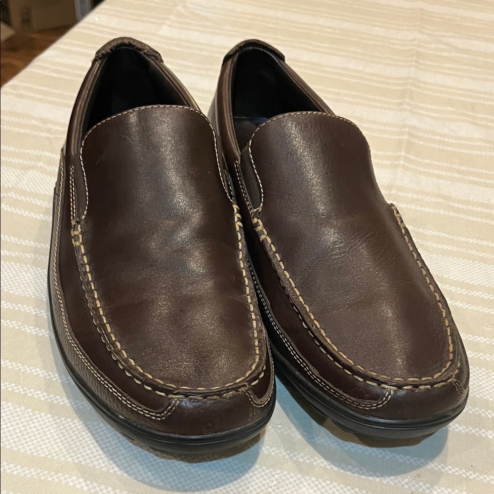 Cole Haan Tucker Venetian Brown Leather Loafer size 10 men’s